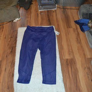 Size Large Blue Reflex leggings